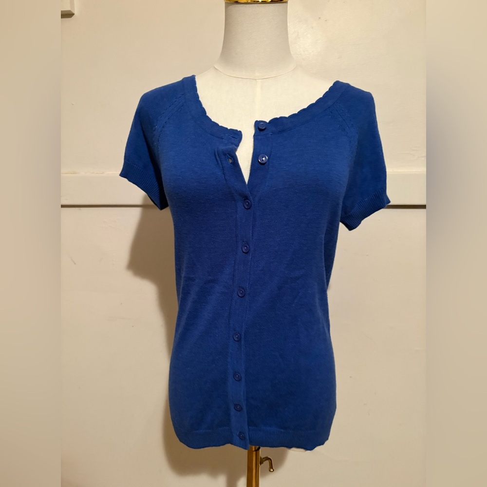 Modcloth Royal Blue Cardigan